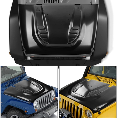 JEEP WRANGLER JK 2007-2017 IÇIN UYUMLU 10. YIL KAPUT (SAC)